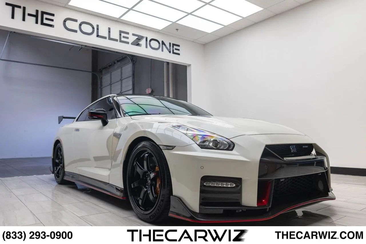 2018 Nissan GT-R NISMO AWD in Pearl White at The Collezione, Las Vegas