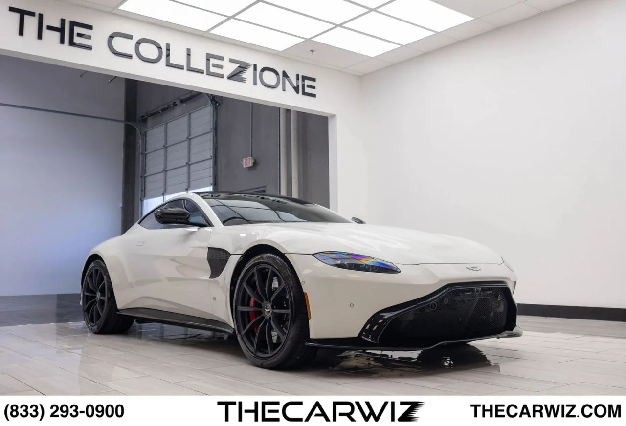 2019 Aston Martin Vantage Base RWD in Lunar at The Collezione, Las Vegas