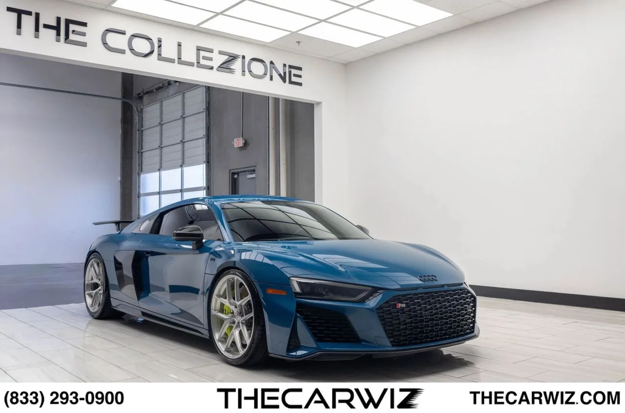 2020 Audi R8 V10 performance AWD in Black Metallic at The Collezione, Las Vegas