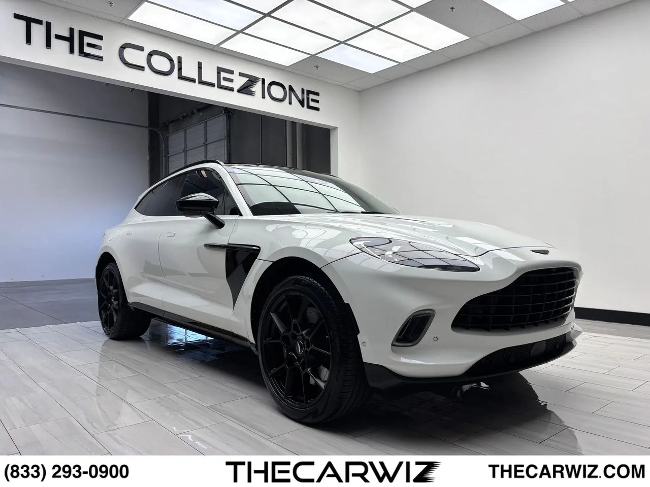 2021 Aston Martin DBX Base AWD in White Stone at The Collezione, Las Vegas