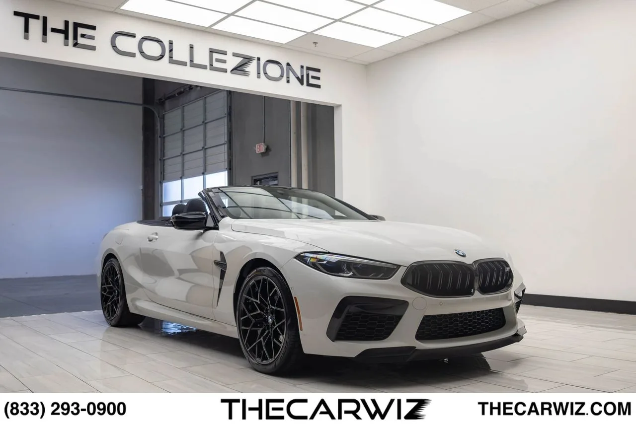 2022 BMW M8 Competition AWD in Alpine White at The Collezione, Las Vegas