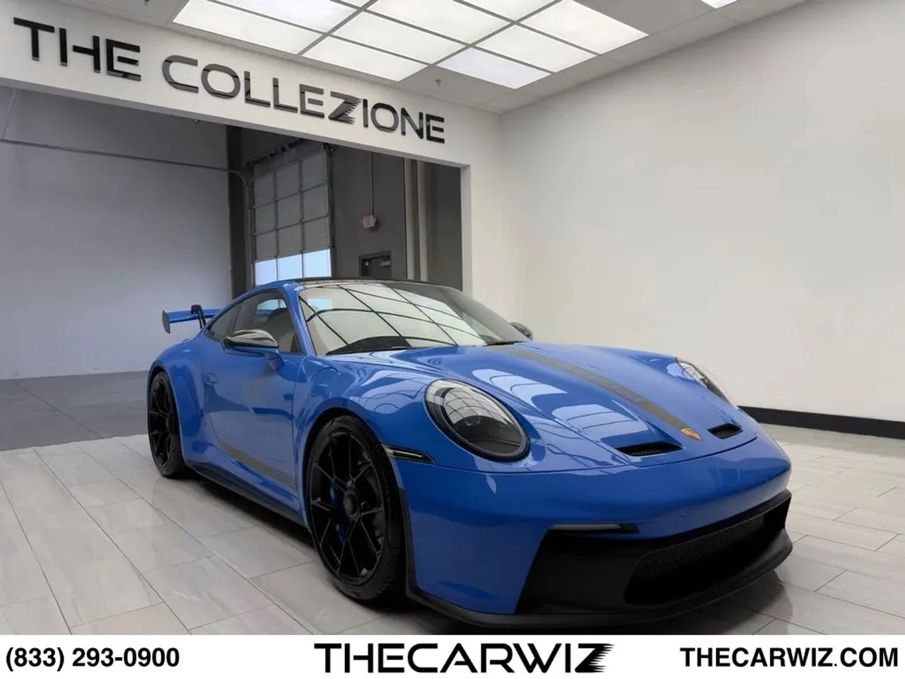 2022 Porsche 911 GT3 RWD in Shark Blue at The Collezione, Las Vegas