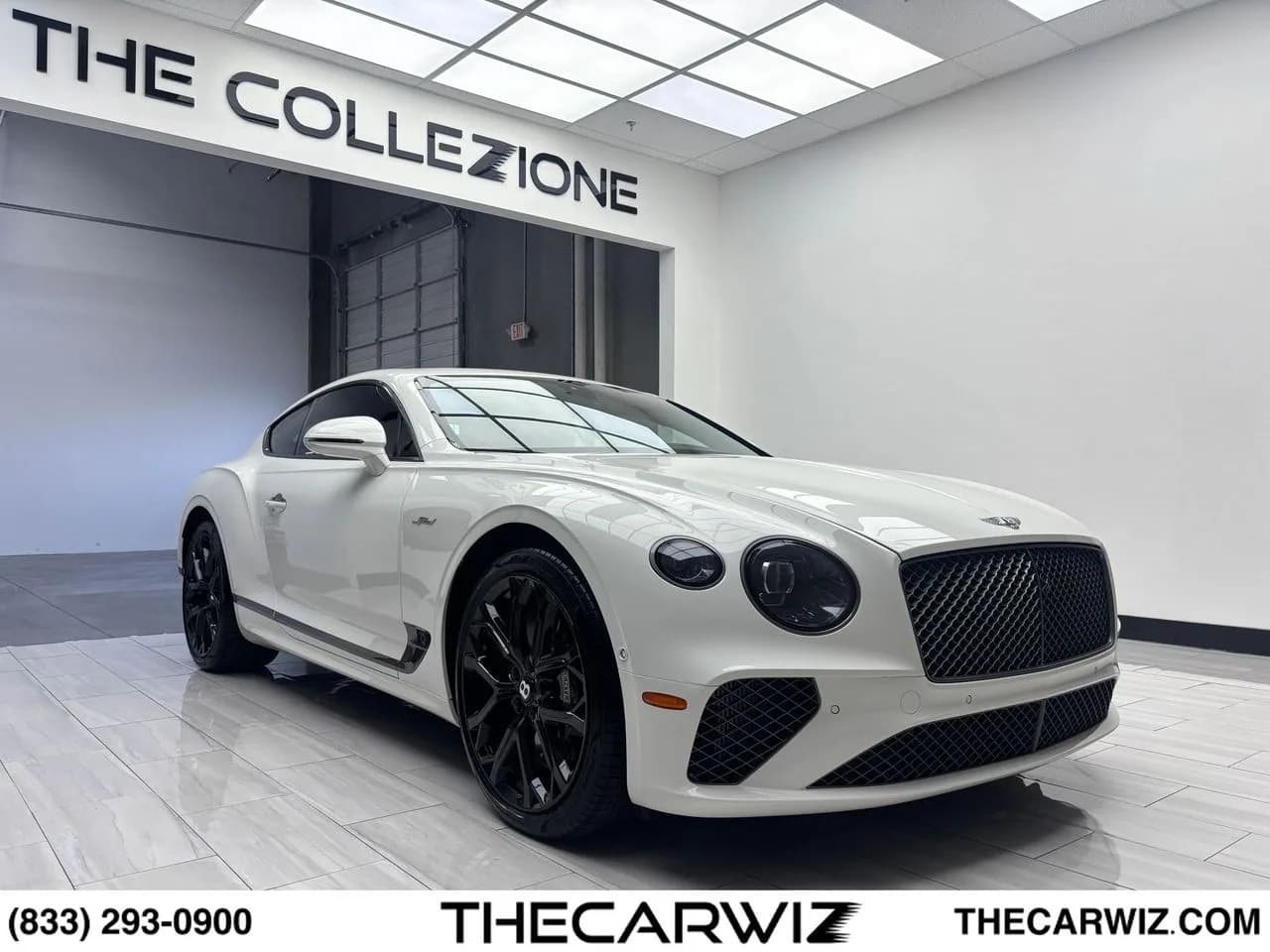 2024 Bentley Continental GT Speed AWD in Glacier White at The Collezione, Las Vegas