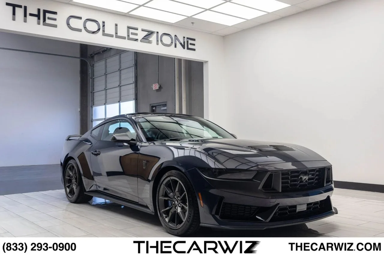 2024 Ford Mustang Dark Horse RWD in Blue at The Collezione, Las Vegas