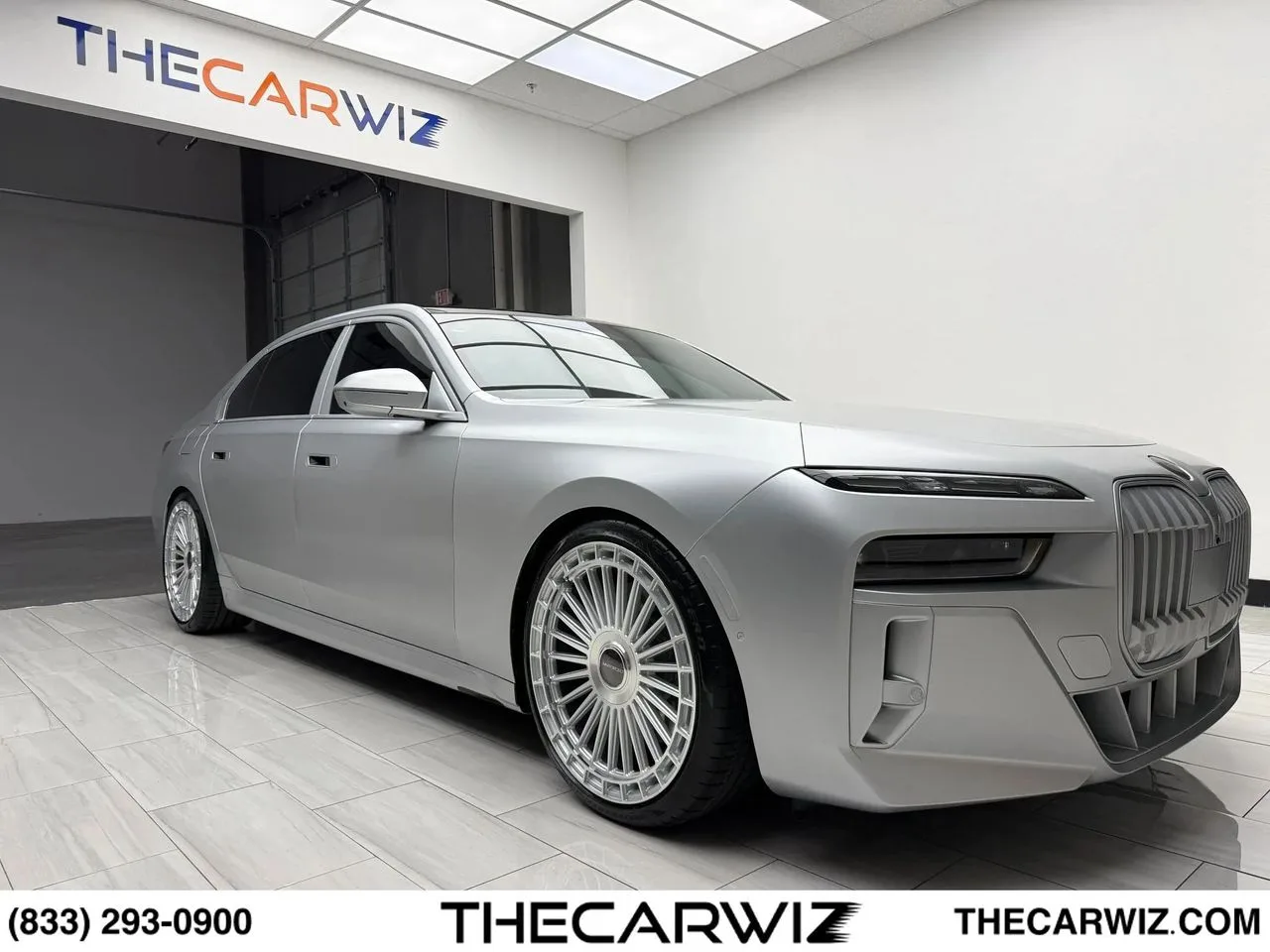 2025 BMW 7 Series 760i xDrive AWD in Gray Metallic at The Collezione, Las Vegas