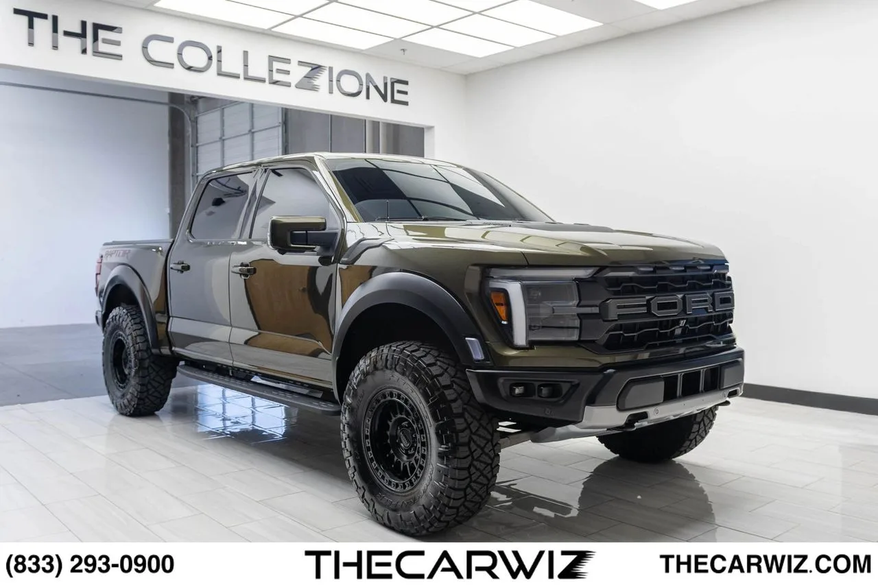 2025 Ford F-150 Raptor 4WD in Green at The Collezione, Las Vegas