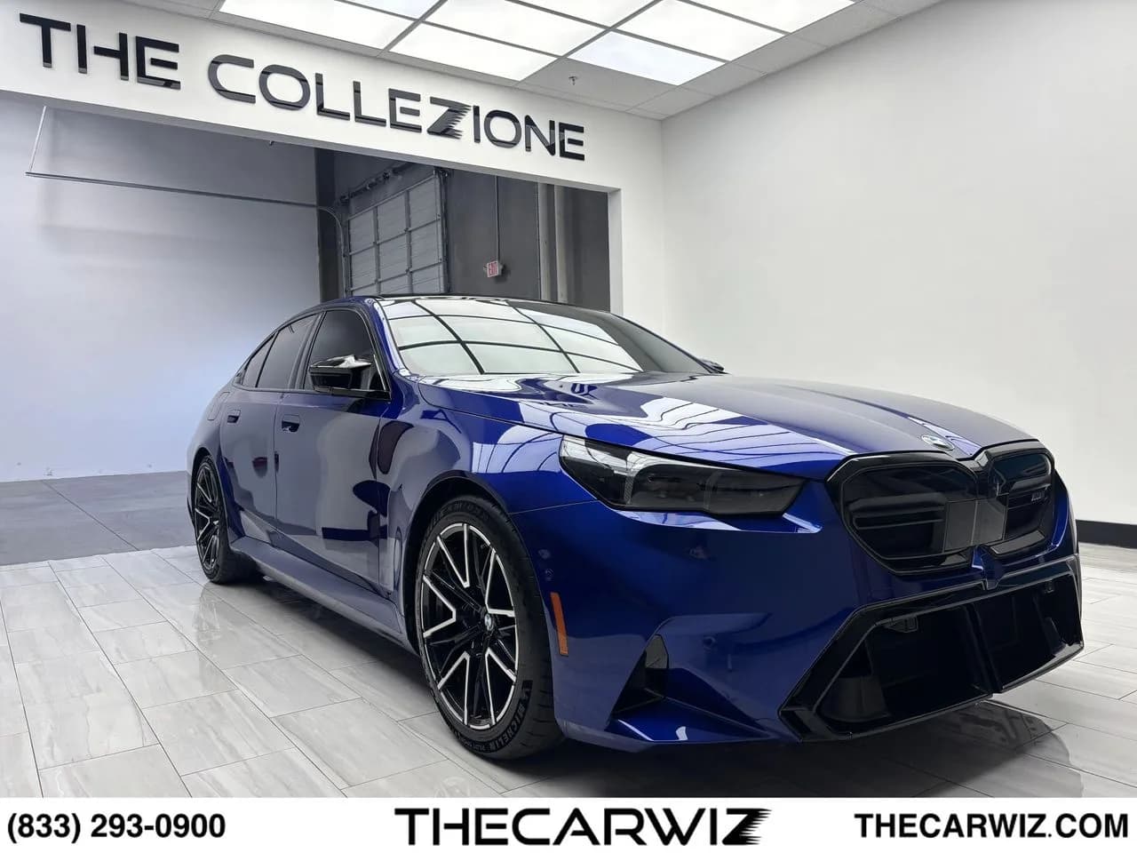 2026 BMW M5 Base AWD in Blue Metallic at The Collezione, Las Vegas