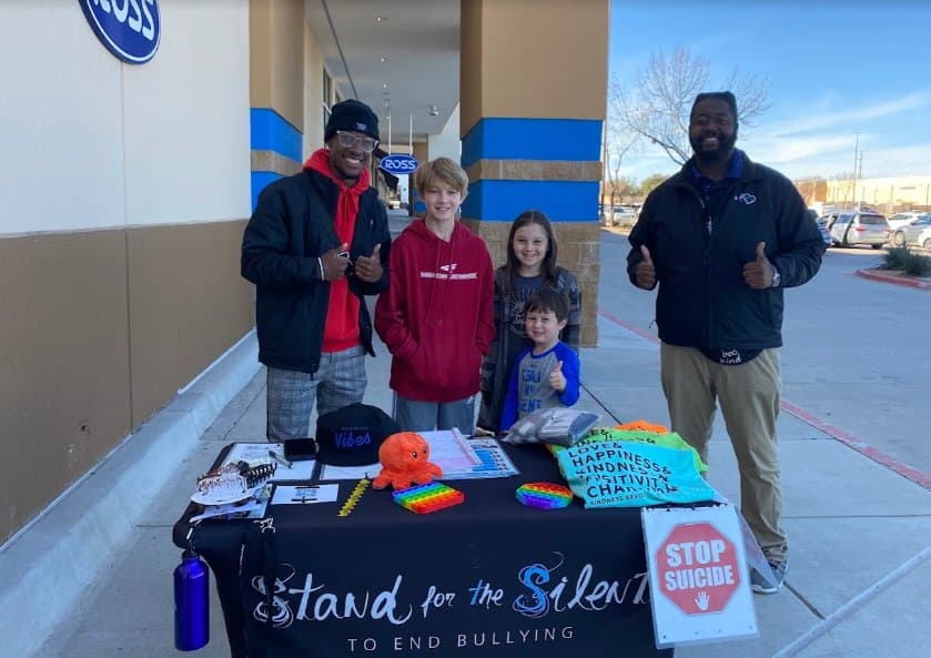 Stand For The Silent outreach table