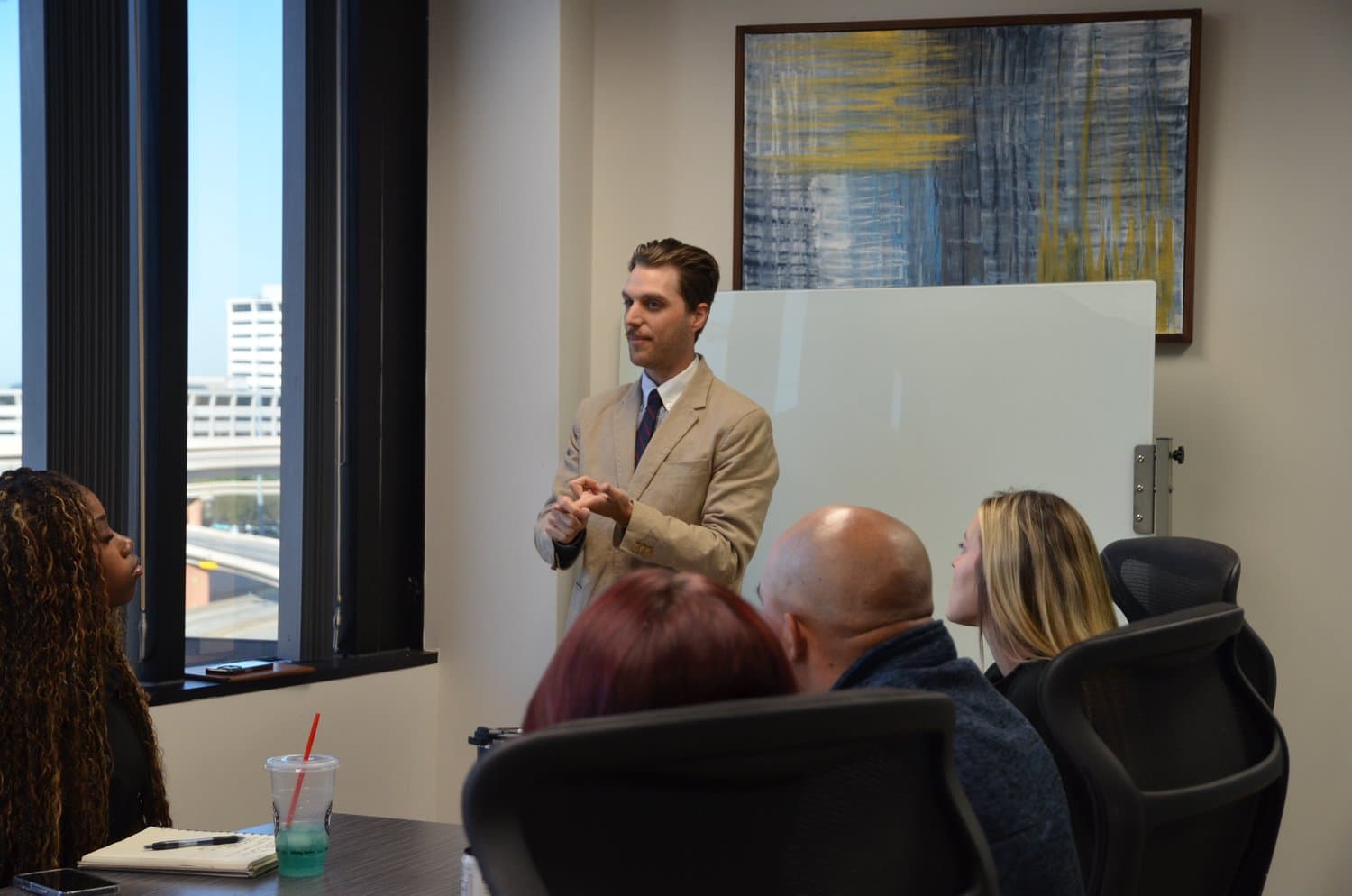 Elite Generations client meeting